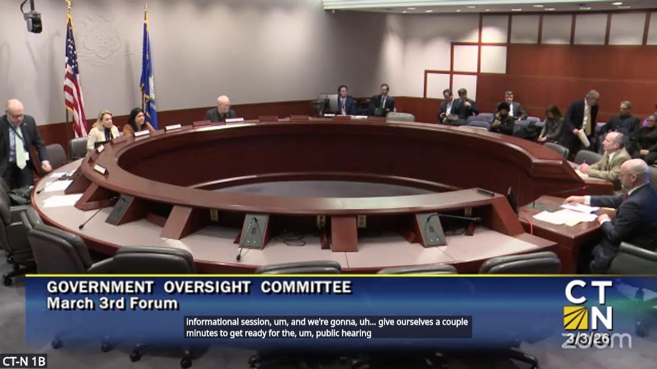 Government Oversight Committee/SEEC Informational Forum 3/3 10am 1B