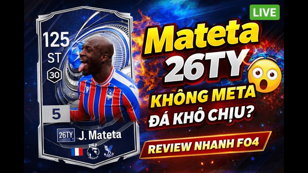 REVIEW NHANH J.MATETA 26TY - KẺ THỐNG TRỊ BẦU TRỜI