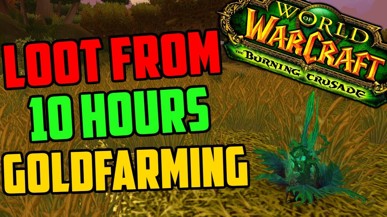 I Farmed Gold For 10 Hours! - Loot From 10 Hours of Herbalism & Mining in TBC Classic!