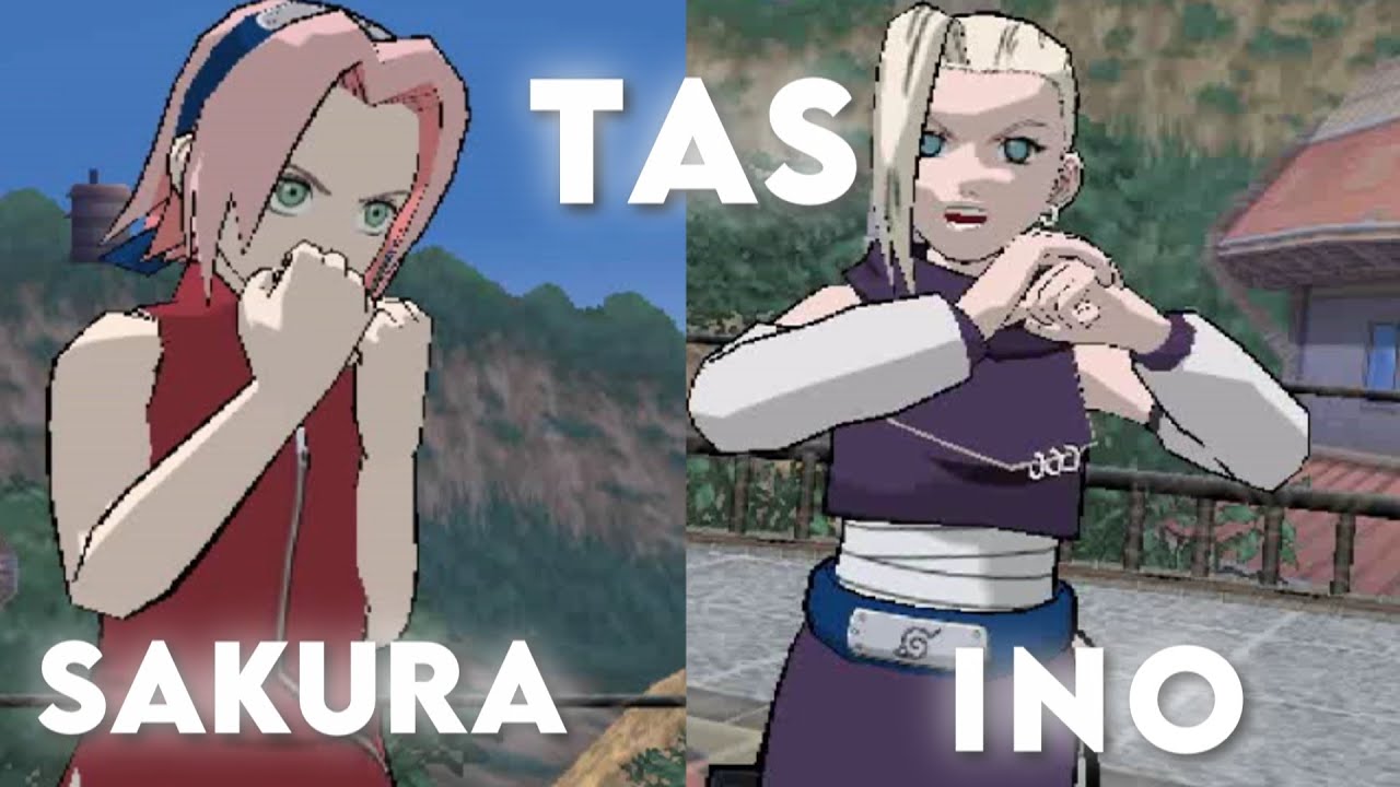 [ TAS ] Sakura Vs Ino Naruto Clash of Ninja Revolution 2
