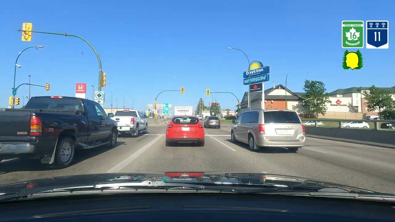 Circle Drive - Saskatoon Spiral Freeway Tour