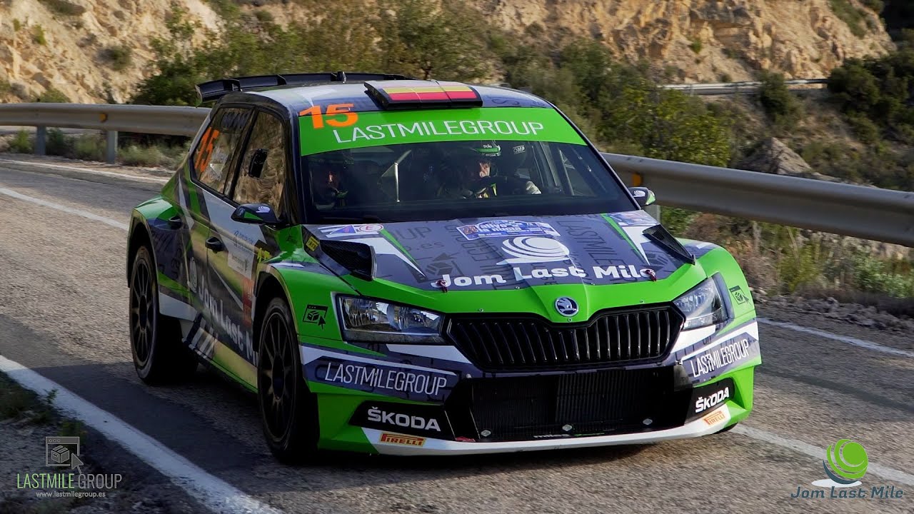 Carlos Moreno - Diego Fuentes | Rallye La Nucia 2022 | Skoda Fabia Rally2