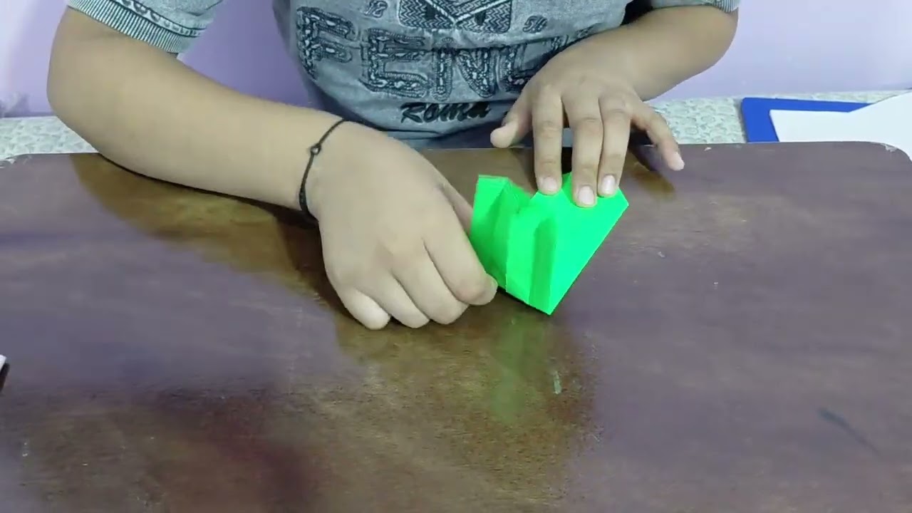 How to make a paper sword from origami paper 
