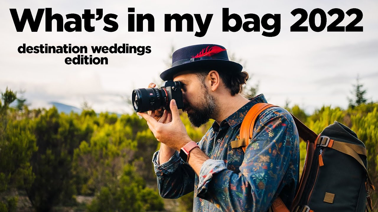 Travelling for weddings with camera gear - what's in my bag 2022