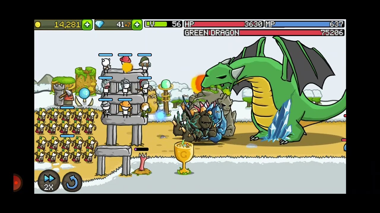 Playing grow castle # old is gold #1