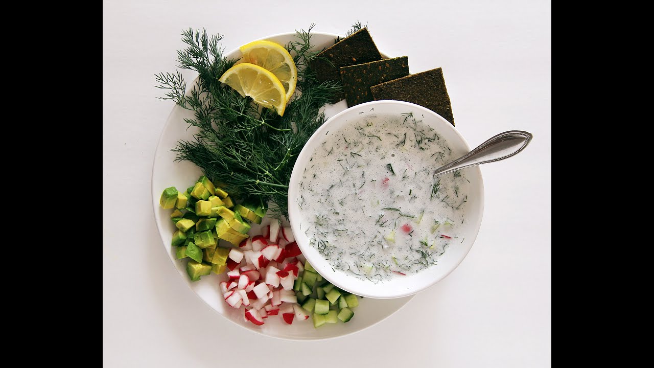 Рецепт Сыроедческой Окрошки от  Vegan Panacea