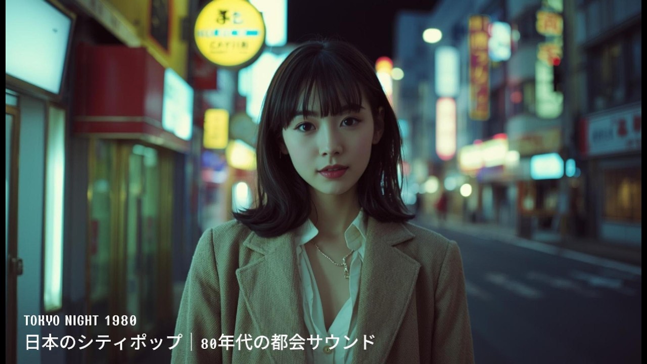 TOKYO NIGHT 1980 日本のシティポップ｜80年代の都会サウンド                       80’S JAPANESE CITY POP