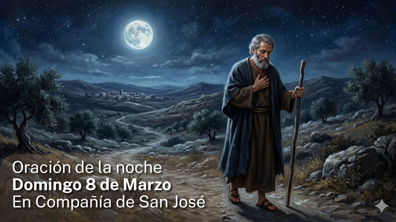 Oración de la noche a San Jose Domingo 8 de marzo