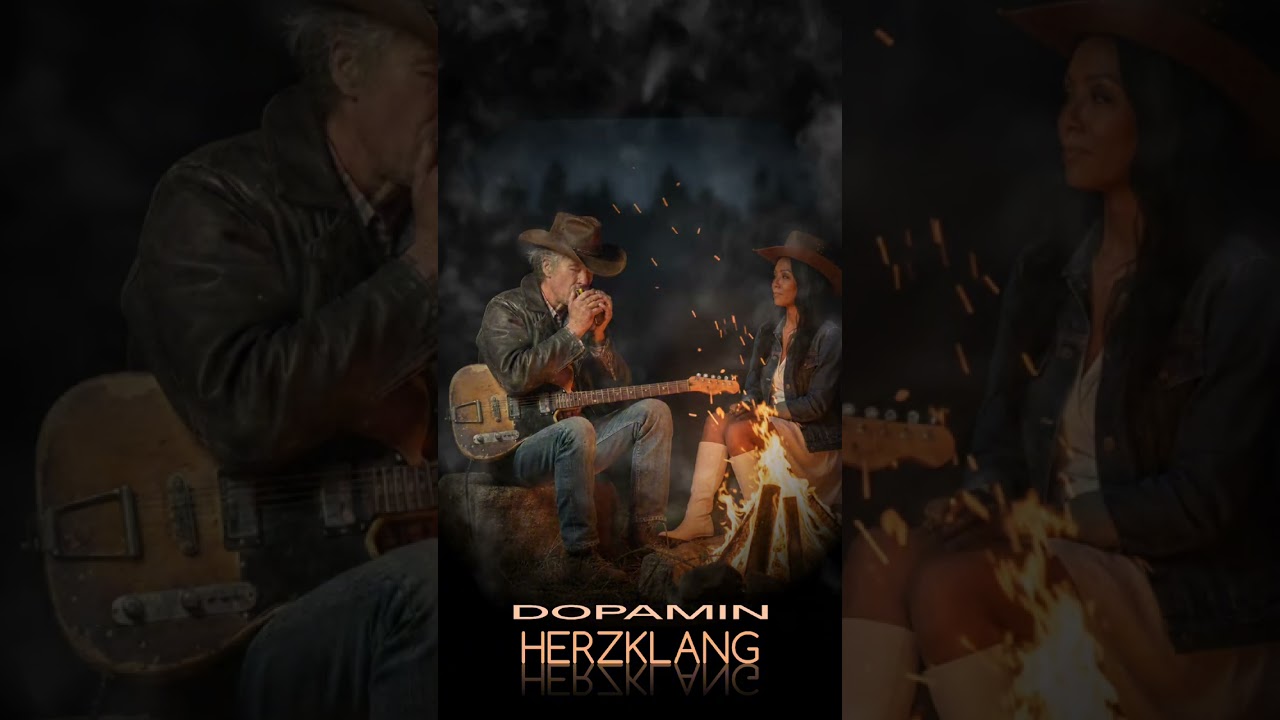 Dopamin &ndash; Melancholischer Blues am Lagerfeuer (Mundharmonika & Gesang) #nikaherzklang 