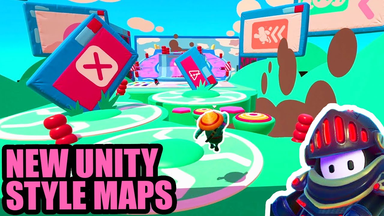 Fall Guys UNITY STYLE CREATIVE SEASON MAPS
