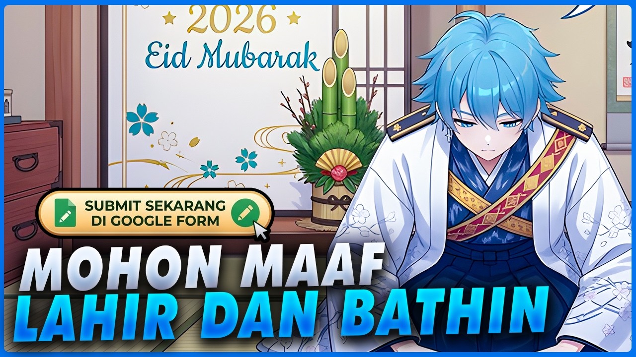 🫱 Salaman Online, Mohon Maaf Lahir dan Bathin Ges - Submit Moment Lebaran/THR/Kue di deskripsi