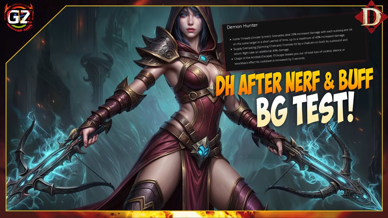 Tested Demon Hunter Buffs & Nerfs in Battlegrounds &mdash; My Honest Take | Diablo Immortal