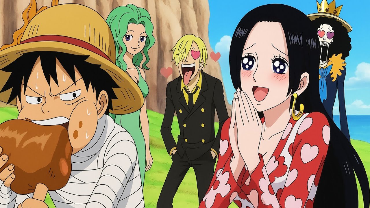 Luffy Has No Idea She Loves Him! | All Boa Hancock x Luffy Moments Compilation