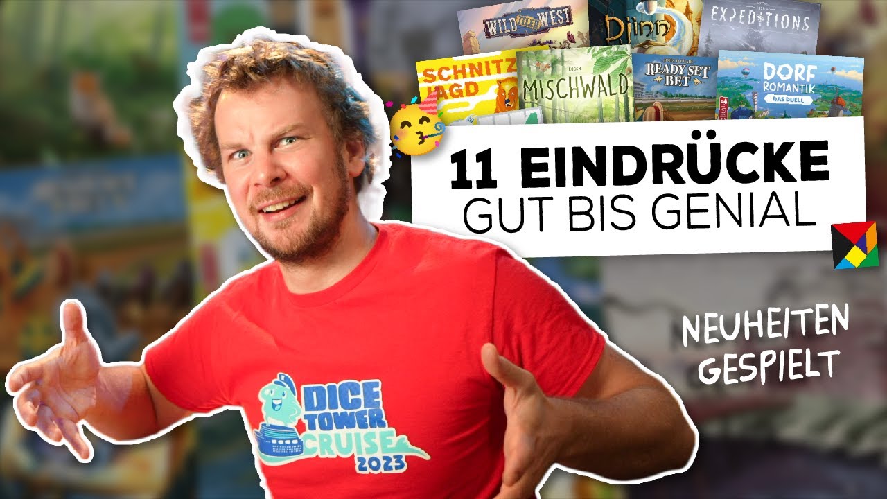 Gut bis Genial 💰 11 SPIEL Neuheiten gespielt (Mischwald, Wild Tiled West, Dorfromantik Duell uvm.)