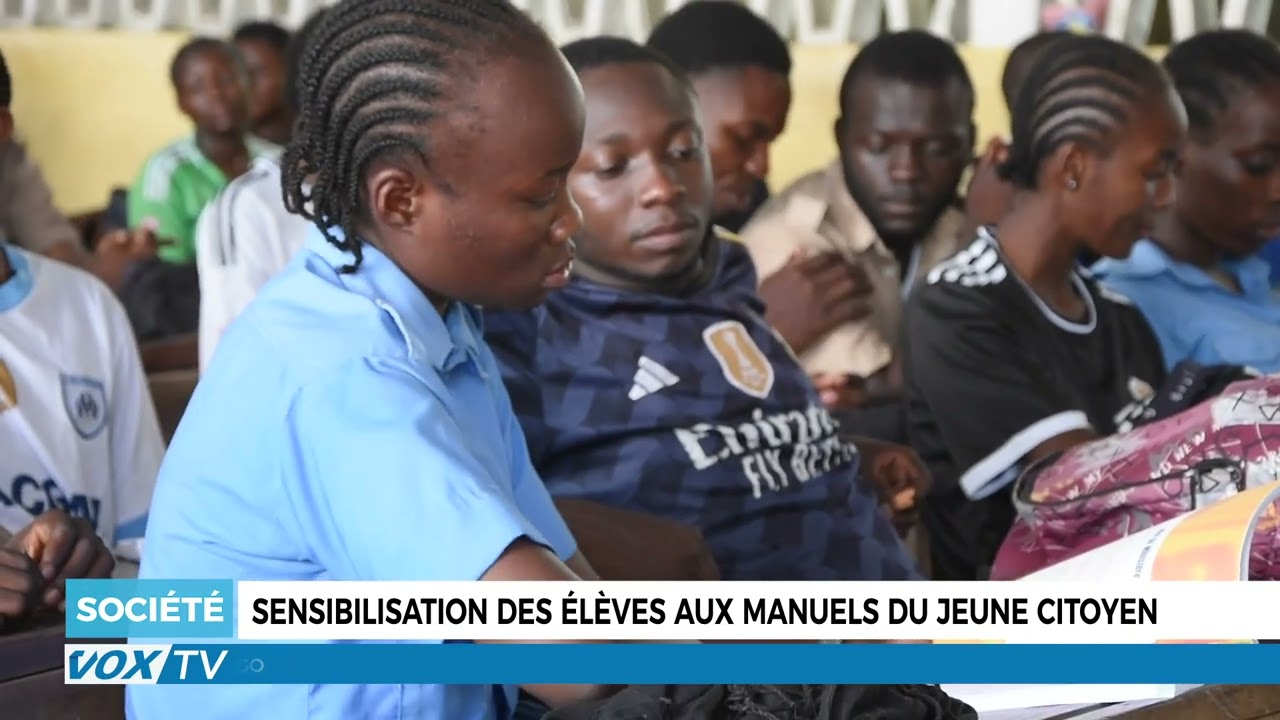 Sensibilisation des élèves aux manuels du jeune citoyen