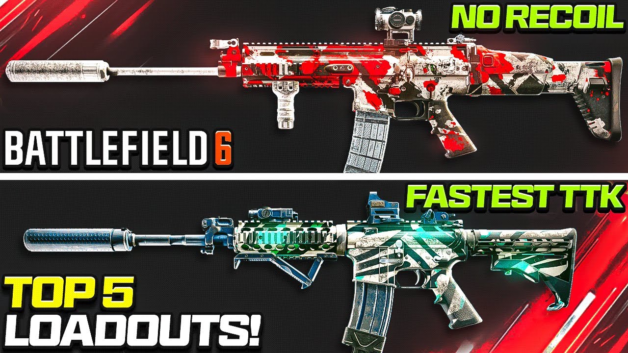 Battlefield 6: Top 5 Meta Loadouts You NEED TO USE! (BF6 Best Guns)
