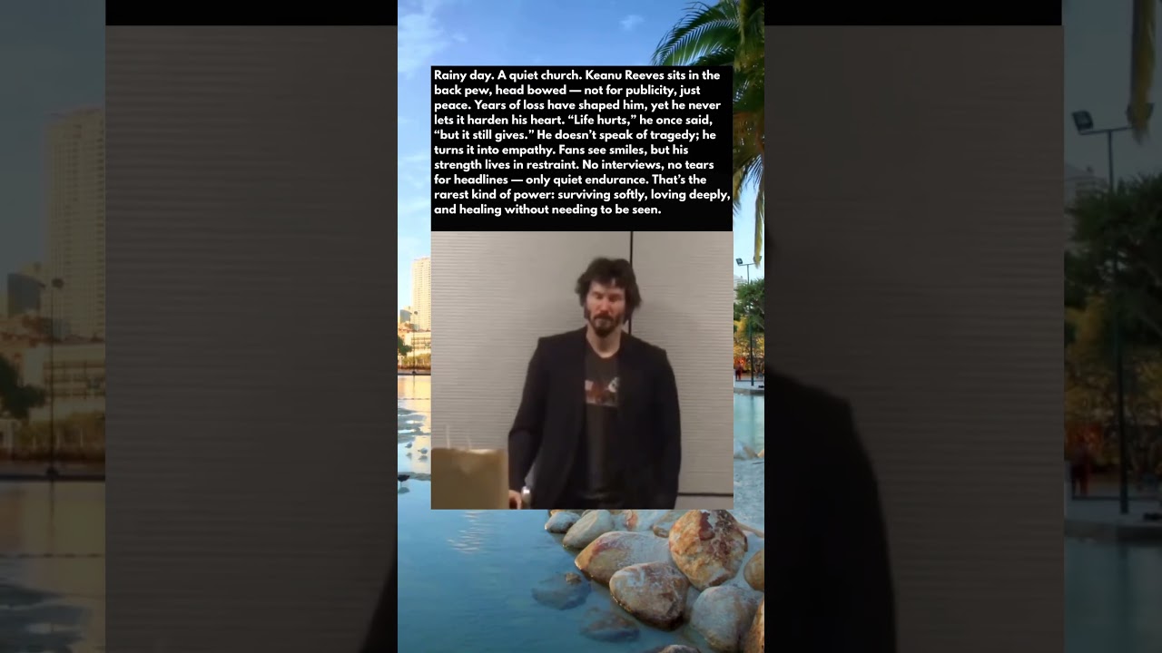 KEANU REEVES HELD HIS PAIN IN SILENCE