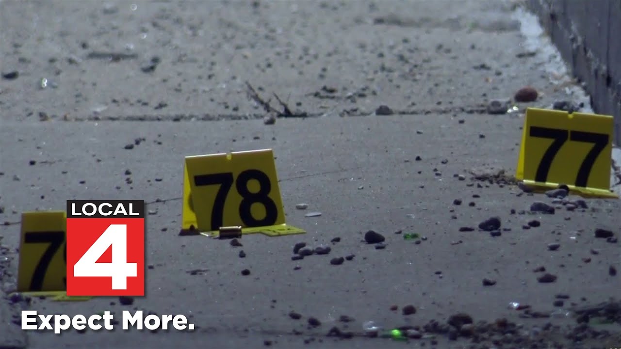 Over 90 shots fired at Detroit motorcycle club