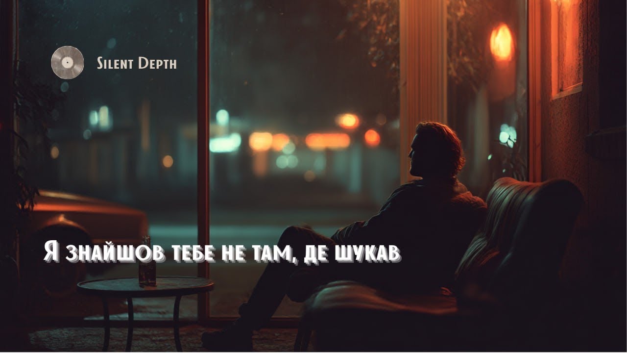Я знайшов тебе не там, де шукав 💔 Dark Romantic Song | Deep Male Vocal | Silent Depth