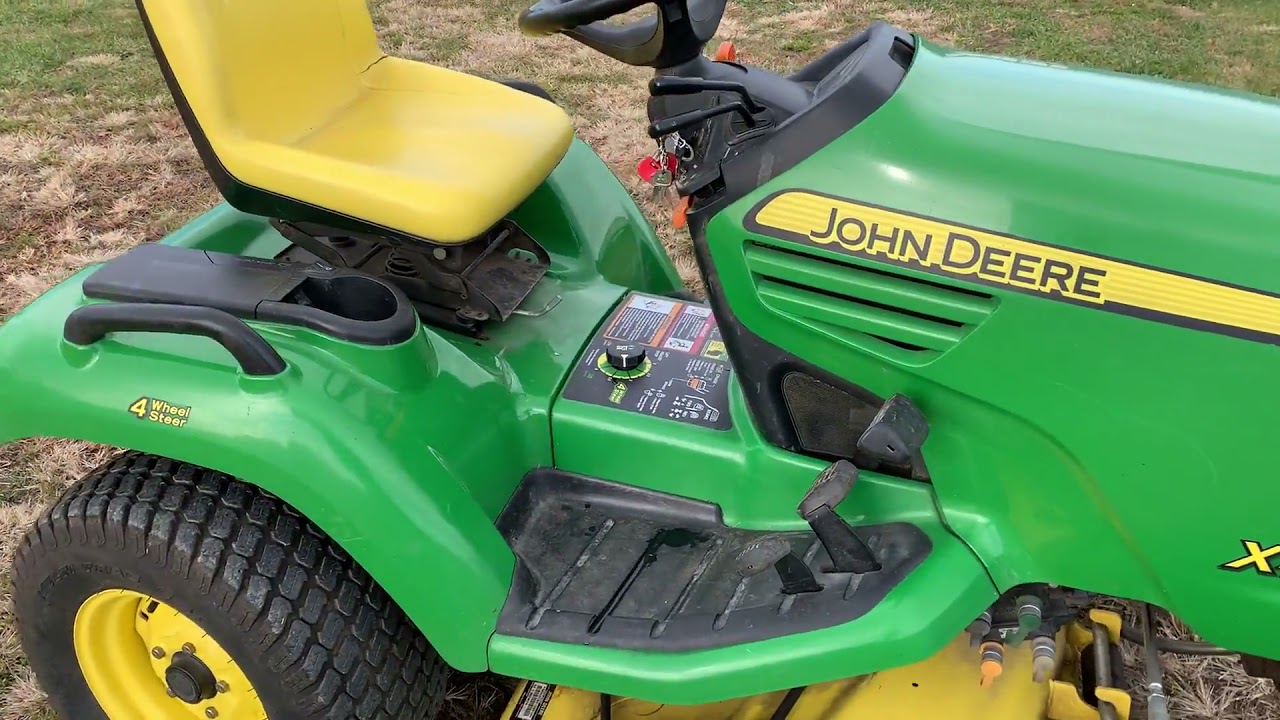 2008 JOHN DEERE X744 For Sale