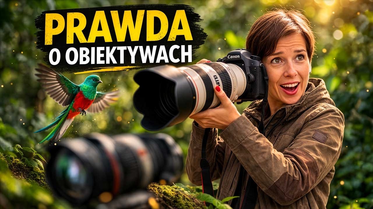 Dlaczego Obiektyw za 30K Złotych NIE Da Ci Lepszych Zdjęć Ptak&oacute;w Prawda, Kt&oacute;rej Nikt Nie M&oacute;wi