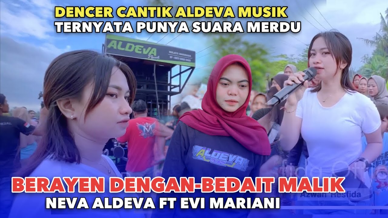 Neva Dencer cantik Aldeva musik ternyata punya bakat jadi voc juga,suaranya  hemmm bikin merinding