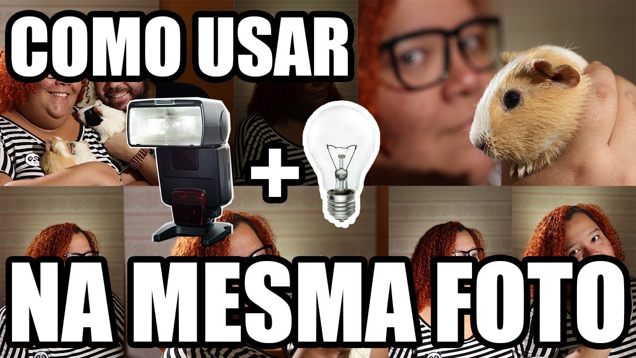 Como usar Flash + Luz Cont&iacute;nua na mesma Foto