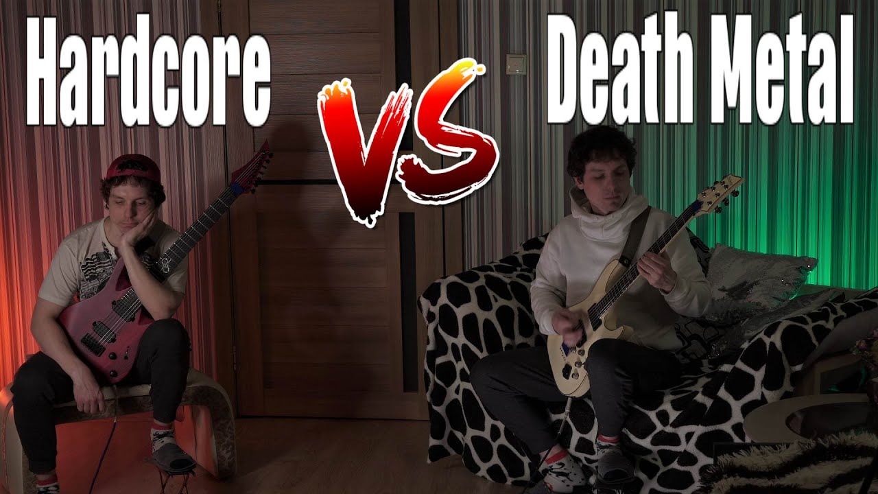 Hardcore vs Death Metal (Guitar Riffs Battle)