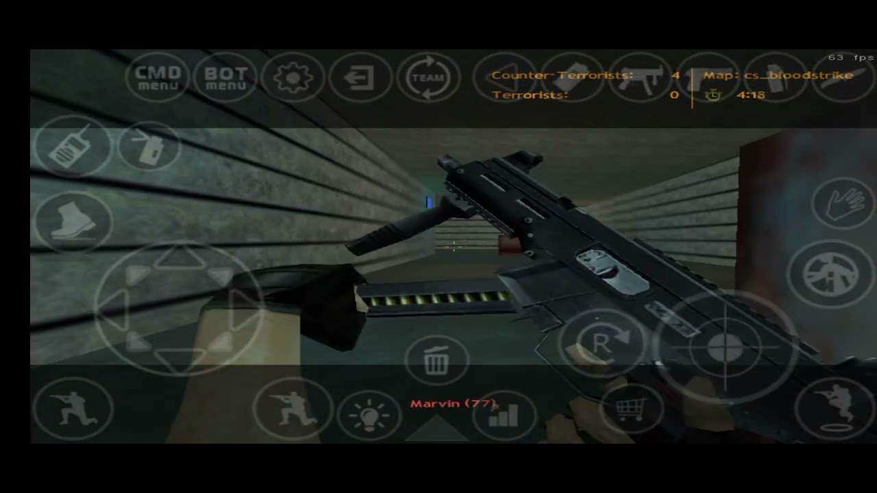 CS 1.6 Android cs_bloodstrike gameplay 