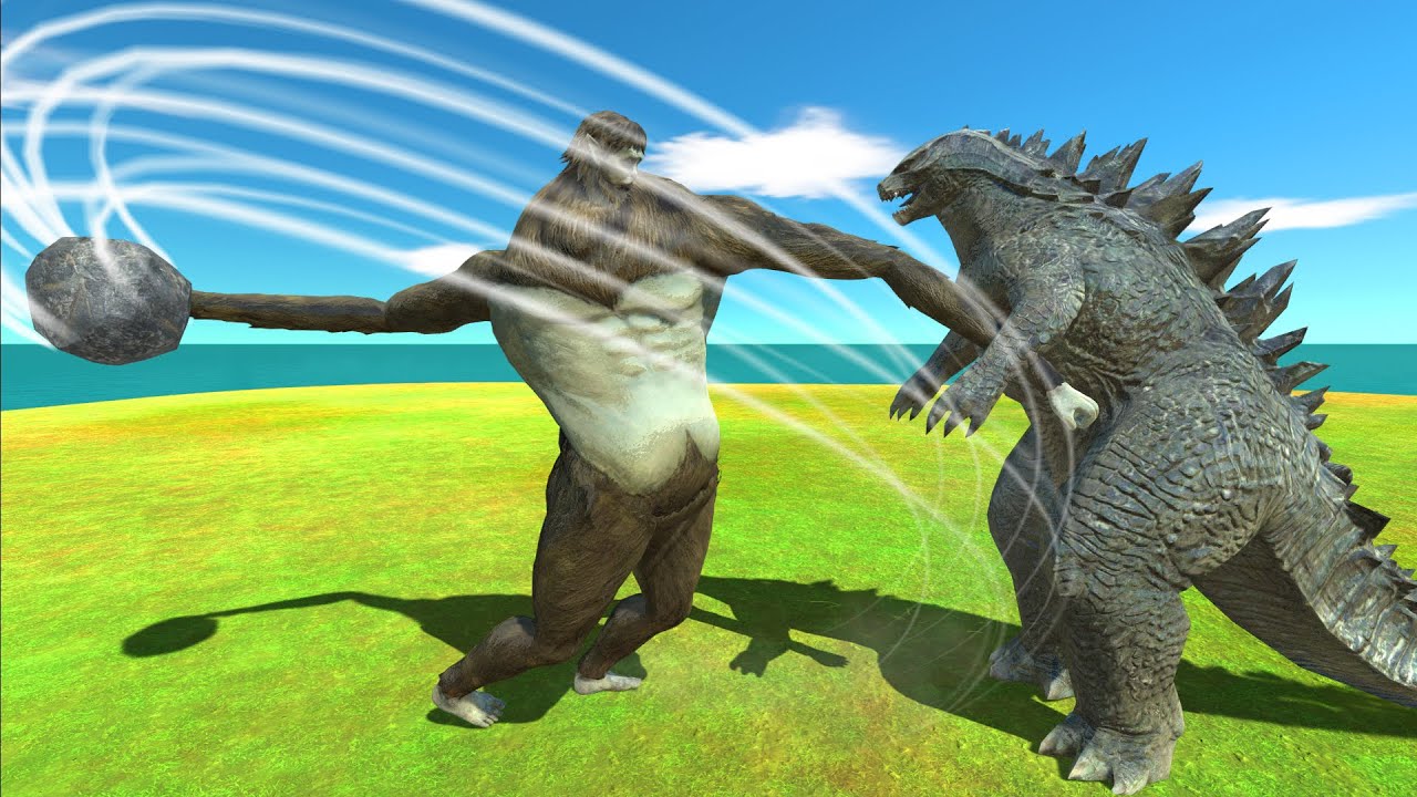 Titan Beast VS Godzilla 2014 - Animal Revolt Battle Simulator