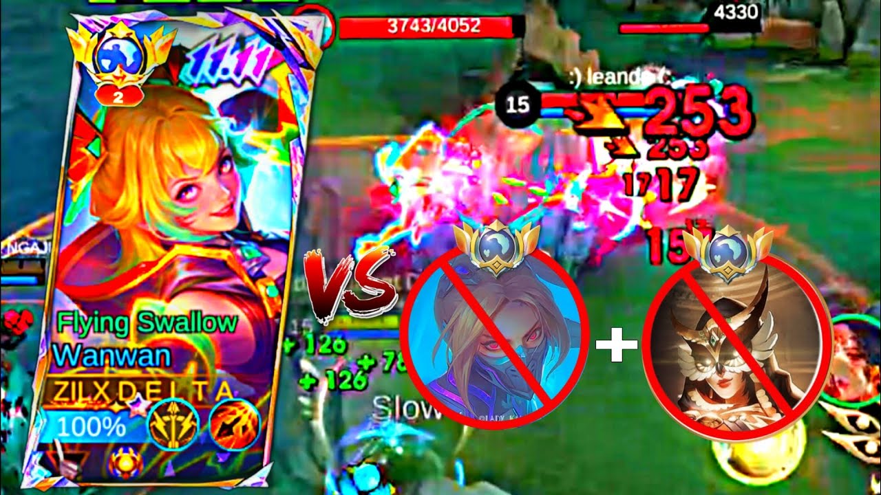 WANWAN SOLO RANK KETEMU COMBO HANABI NATALIA | KASIH PAHAM KALO LATE GAME | Mobile Legends 