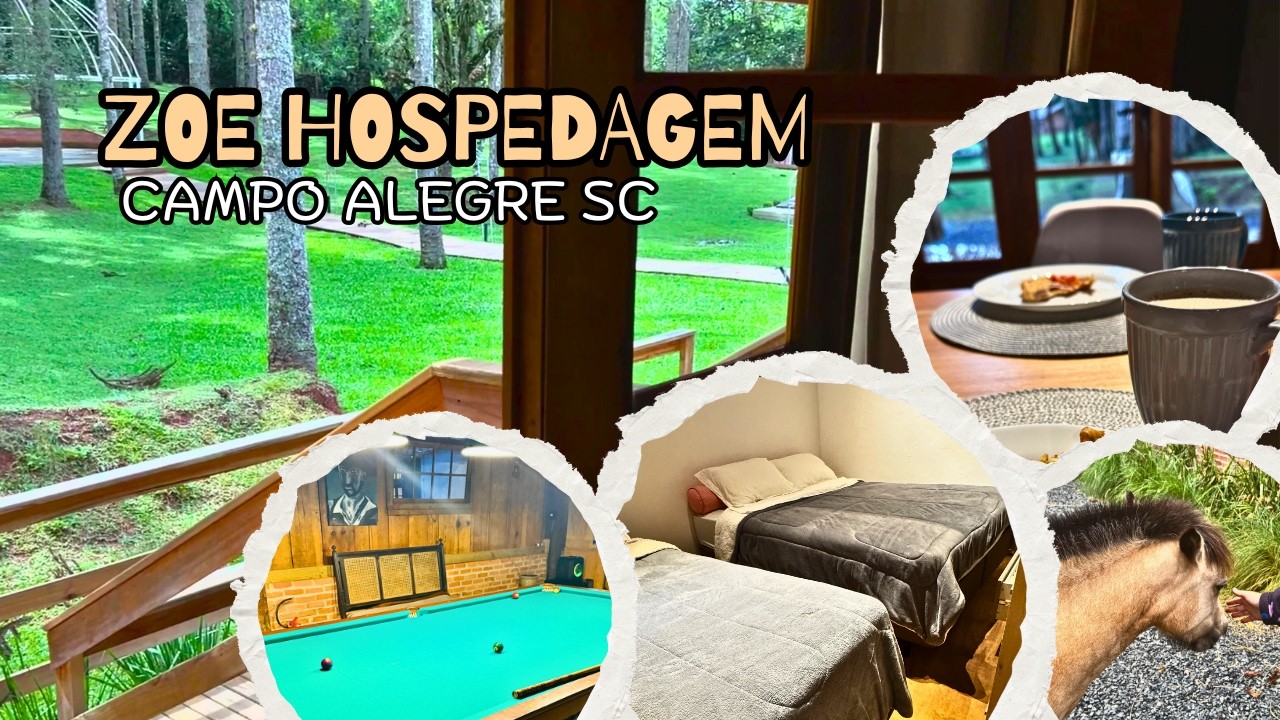 Melhor lugar de.Campo Alegre SC Zoe Hospedagem