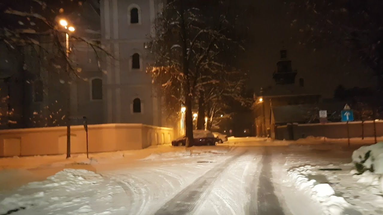 Vožnja kroz bajku - Slavonski Brod po snijegu 2019.