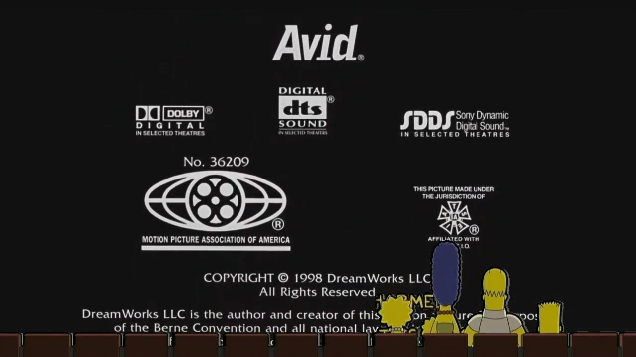 The Simpsons Theater The Prince Of Egypt End Credits