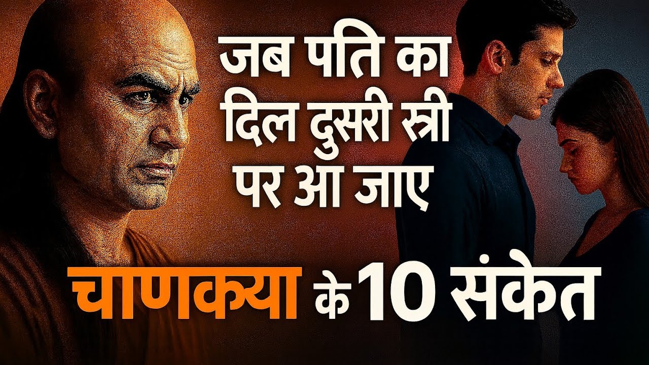 “जब पति का दिल दूसरी औरत पर आ जाए | चाणक्य नीति की सच्चाई | नियत पहचानने के 10 संकेत”