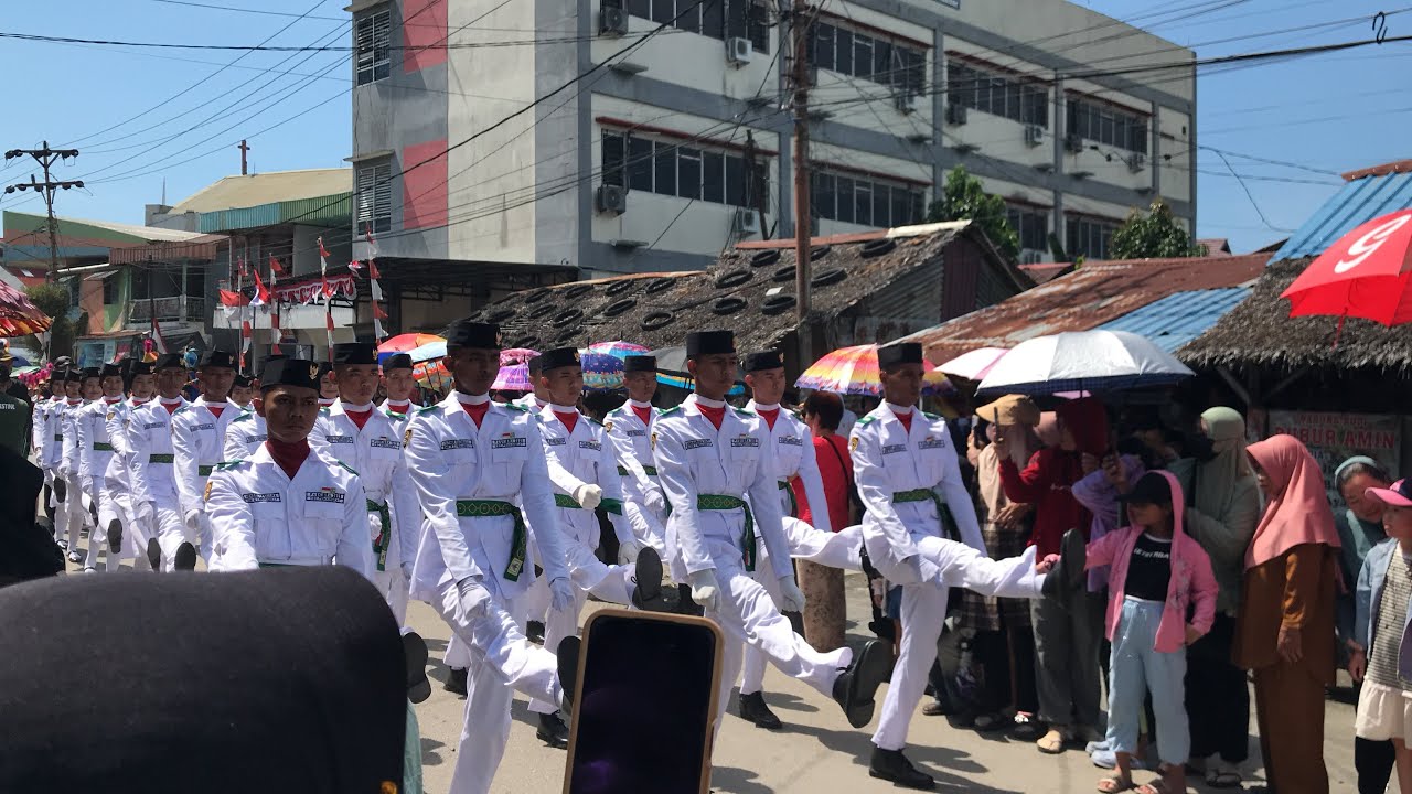 GERAK JALAN HUT RI KE 80 DI PEMANGKAT TAHUN 2025