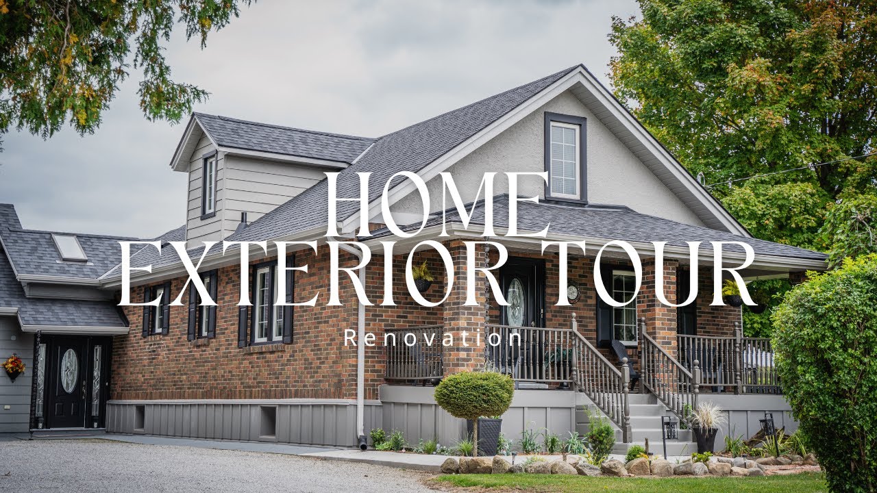 Home Tour | Incredible Home Exterior Upgrade!