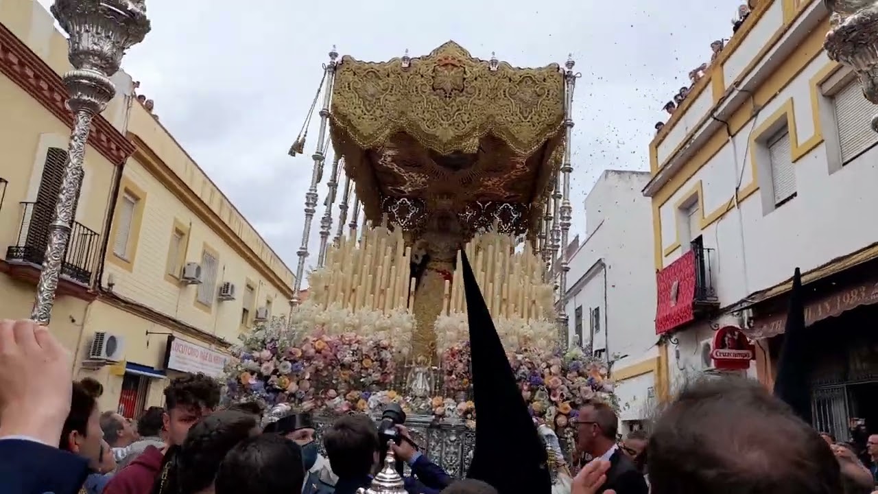 LUNES SANTO SEVILLA 2022. ROSARIO DEL POLÍGONO POR HERNANDO DEL PULGAR.