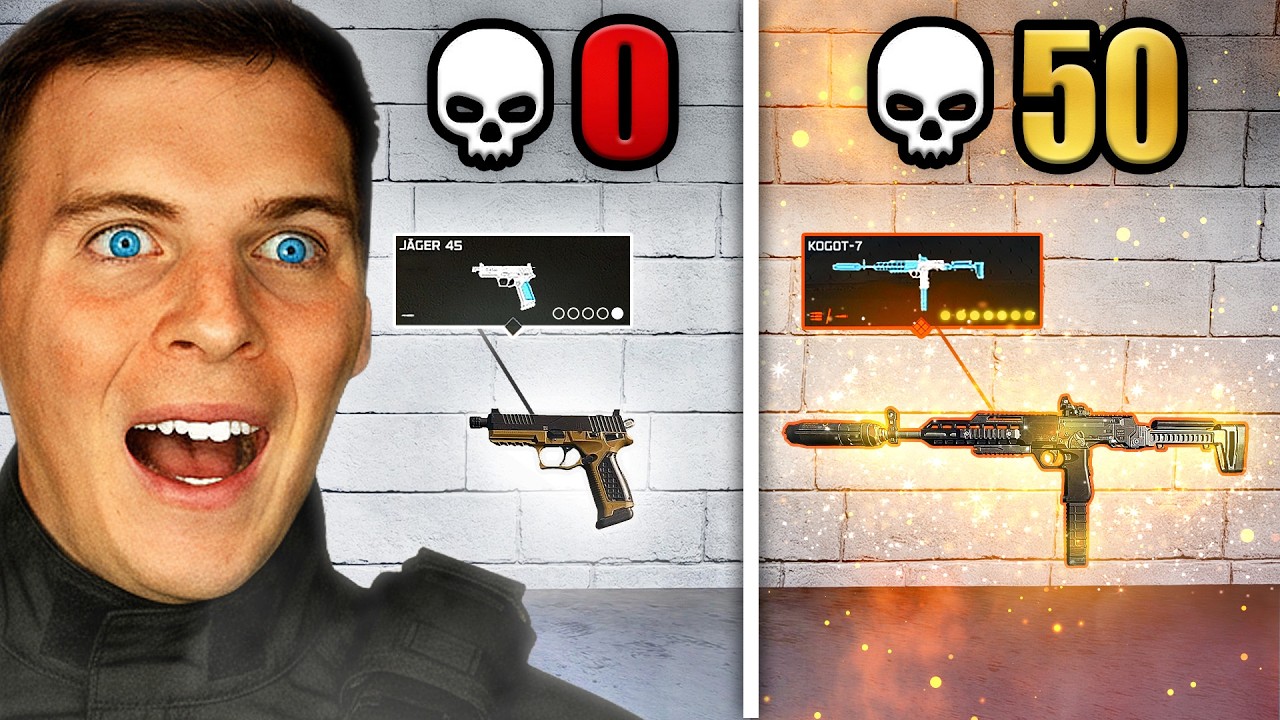 1 убийство = 1 улучшение оружия