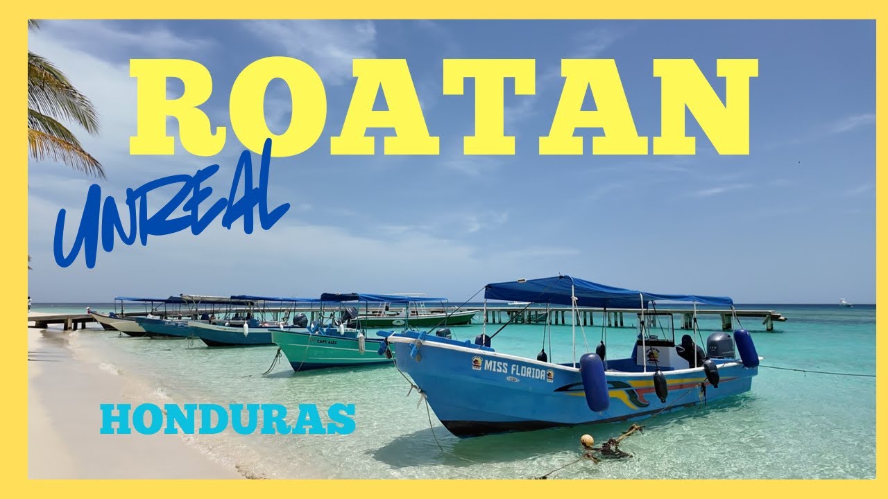 Roatán: The Caribbean Gem That Stole Our Hearts 💙🏝️#Hondurastravel #travel #vanlife #budgettravel