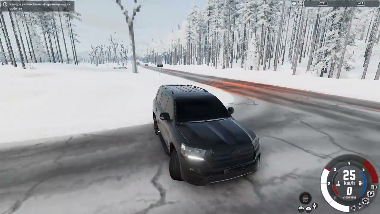 TOYOTA LAND CRUISER 200 with a Steering Wheel | BeamNG.drive