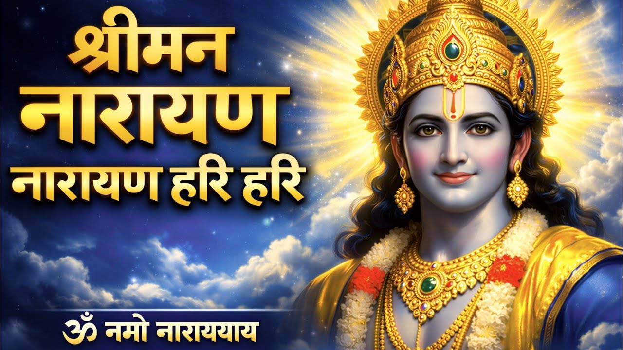 Shreeman Narayan Narayan Hari Hari | श्रीमन नारायण नारायण हरि हरि | Vishnu Bhajan