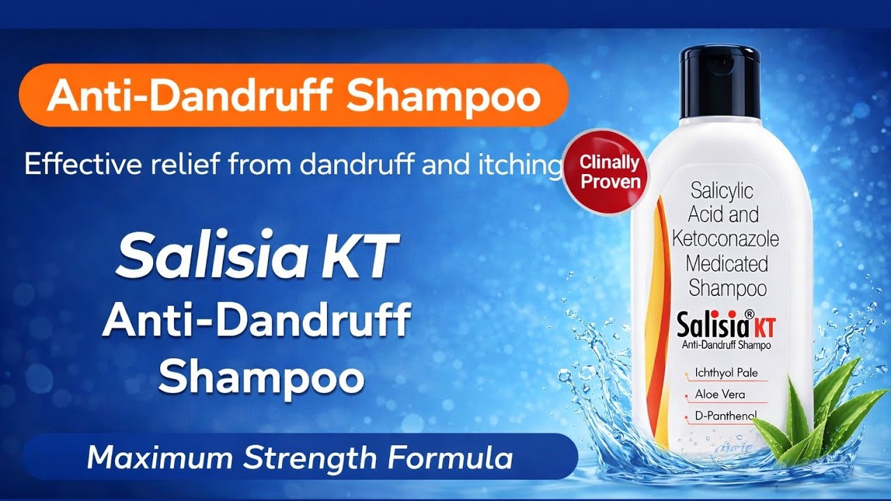 salisia kit anti dandruff shampoo live video