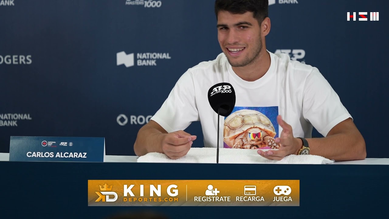 Alcaraz en Rueda de Prensa: 