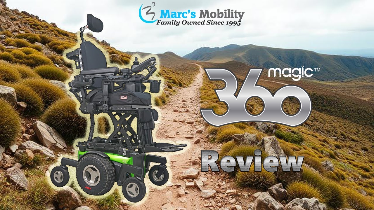 Magic 360 Fully Loaded All Terrain Powerchair, Good for Inside AND Off Road! - Review # 8105