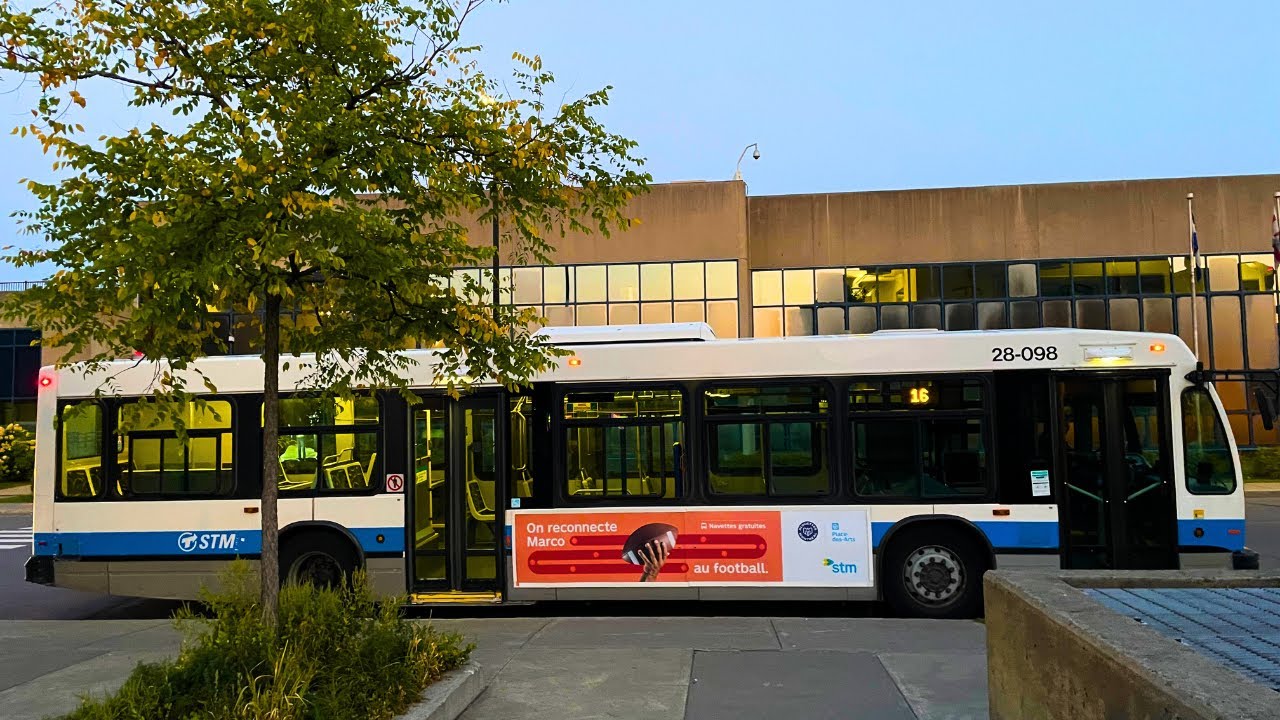[STM] Trajet de bus sur la ligne 16 Graham EST