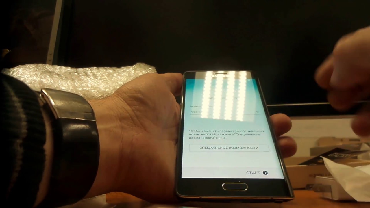 Оказался восстановленный . Samsung SM-N915F Galaxy Note Edge,  за 297USD