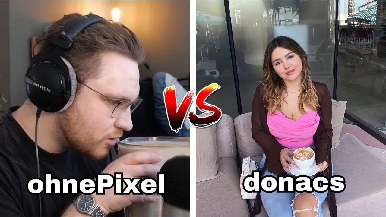 donacs Challenges ohnepixel To A 1v1 For 100 Gifted Subs