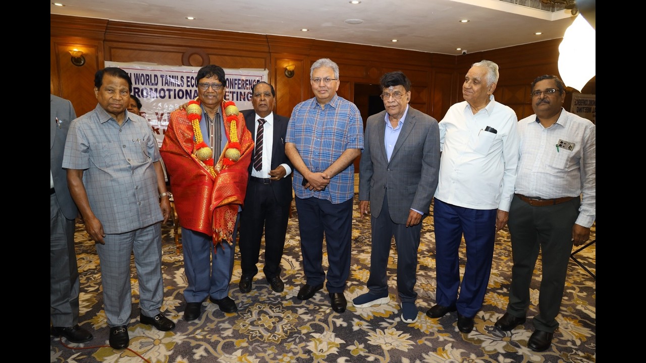Dr.vrs Sampath Birthday meet - 12th economic conference promotional meet - 12th Aug 2025 - Part 1