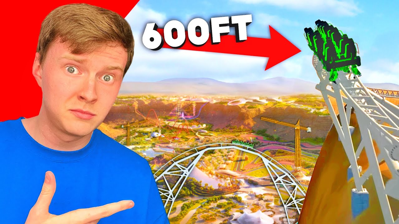 A 600FT Rollercoaster is being BUILT???
